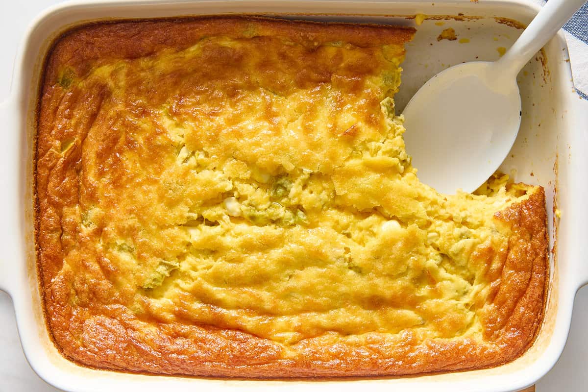 Green Chili Egg Casserole Recipe (Quick and Easy) All Things Mamma