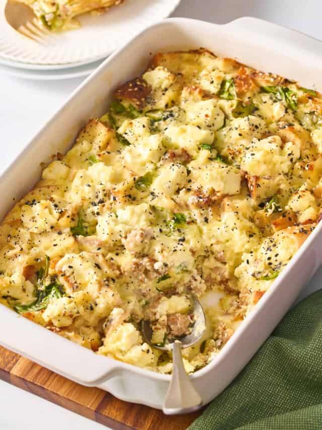 Everything Bagel Breakfast Casserole All Things Mamma