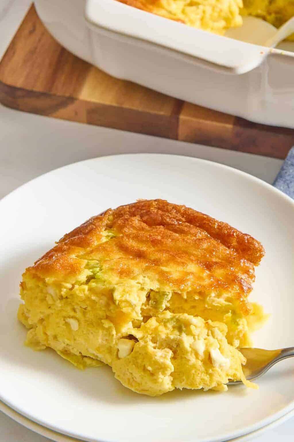 Green Chili Egg Casserole Recipe (Quick and Easy) All Things Mamma