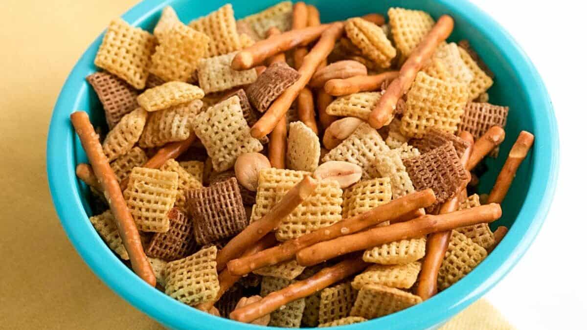 easy homemade Chex mix oven