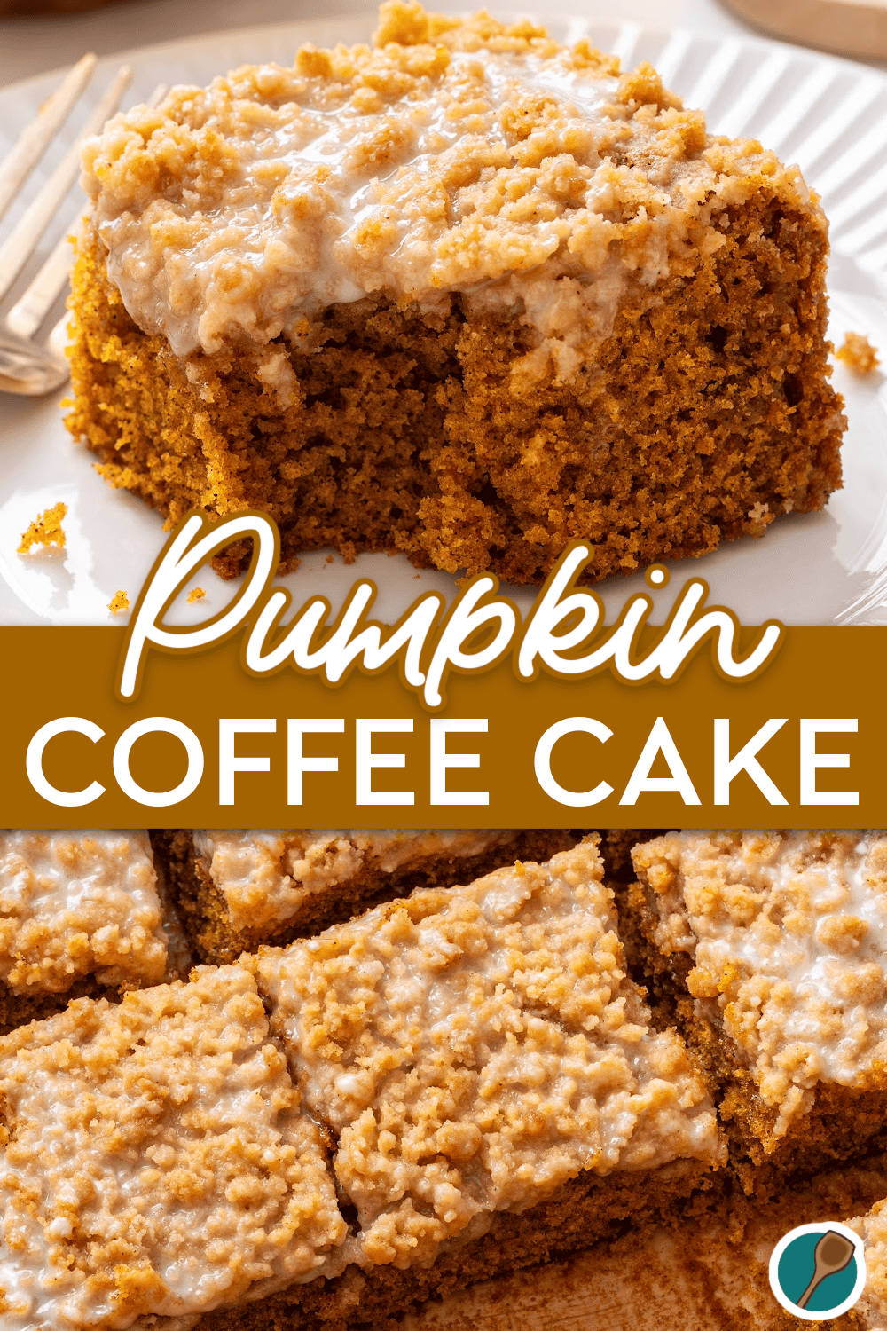 pumpkin coffee cake from All Things Mamma.