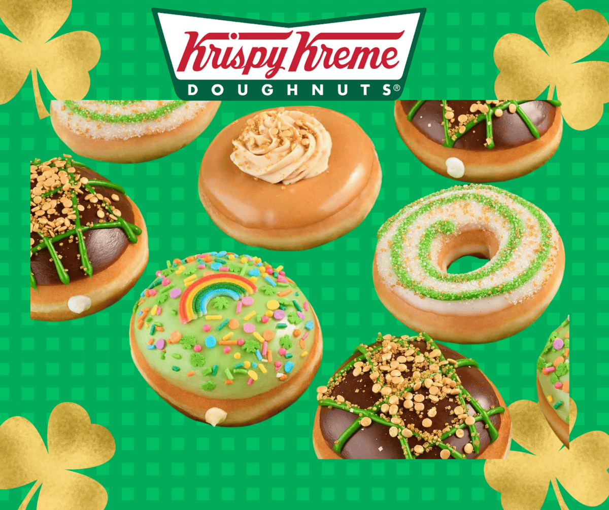 Krispy Kreme’s St. Patrick’s Day Donuts 