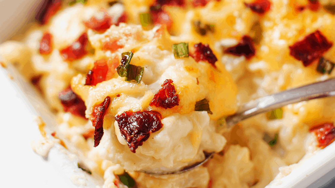 cheese cauliflower casserole