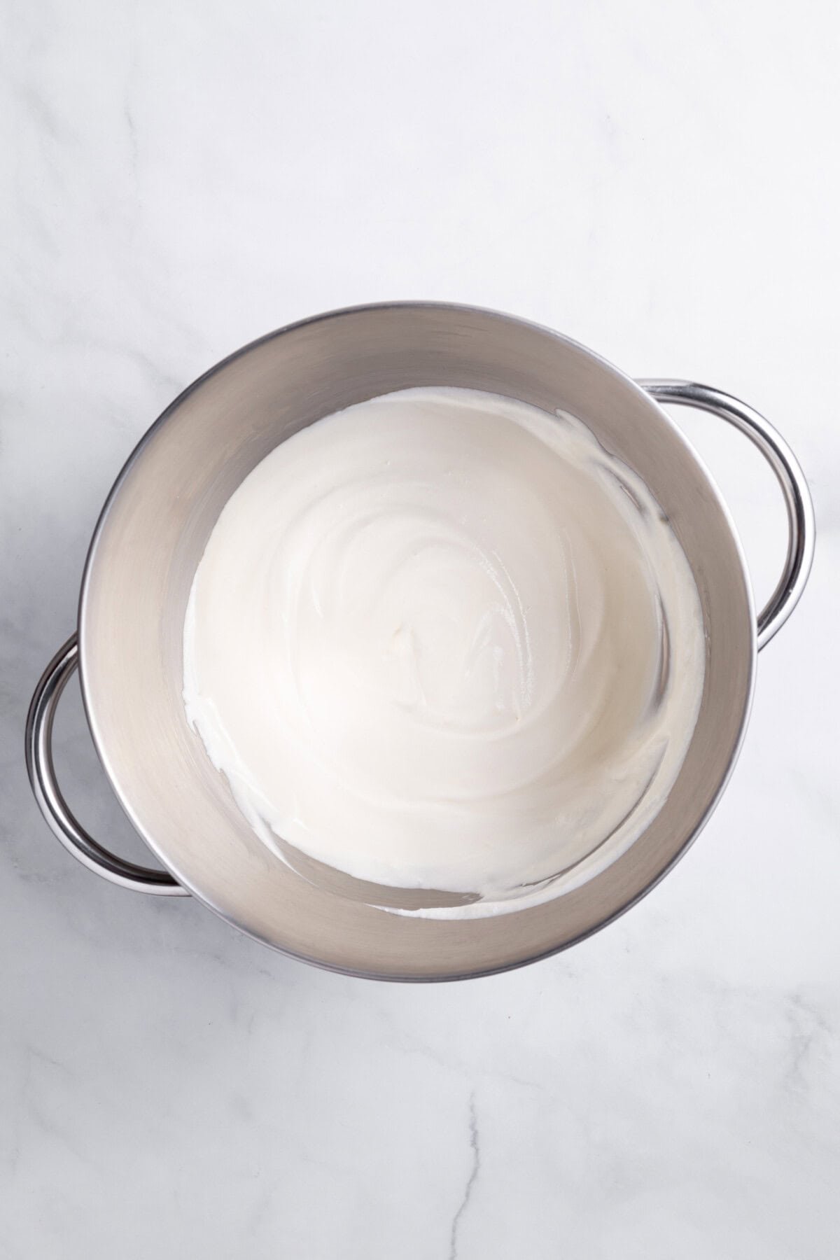 3-ingredient filling for no-bake cheesecake.