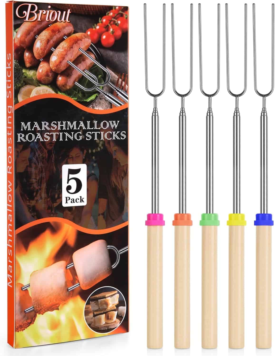 Marshmallow roasting sticks