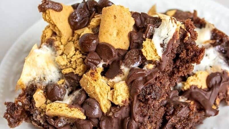 S'MORES BROWNIES