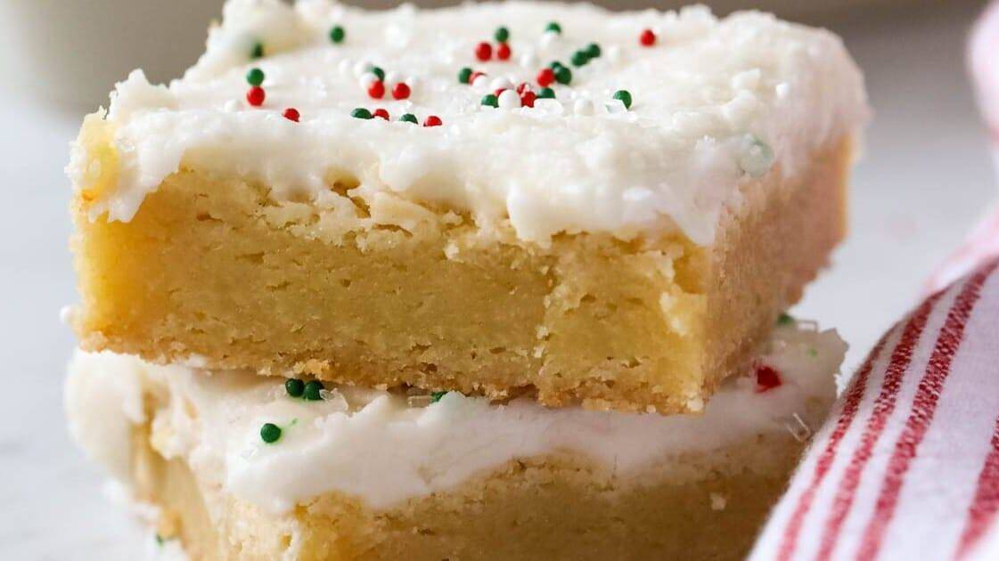 sugar cookie bars