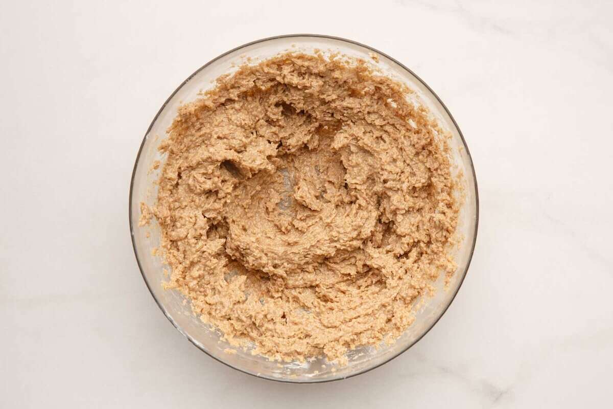 Cinnamon butter swirl mixture in bowl.