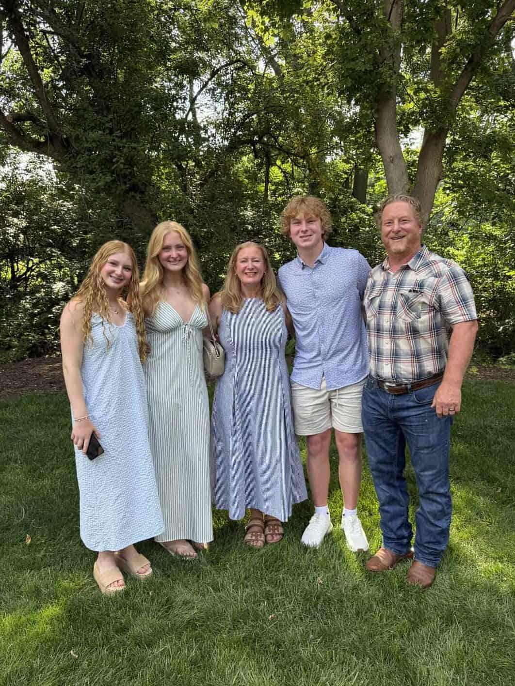 kasey schwartz and family from all things mamma